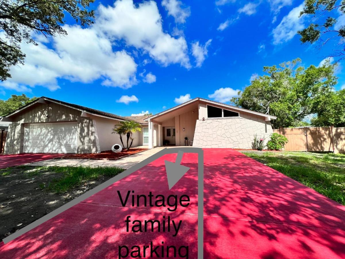 Vintage Family Scape + Heated Pool&Discount Villa Tampa Exteriör bild