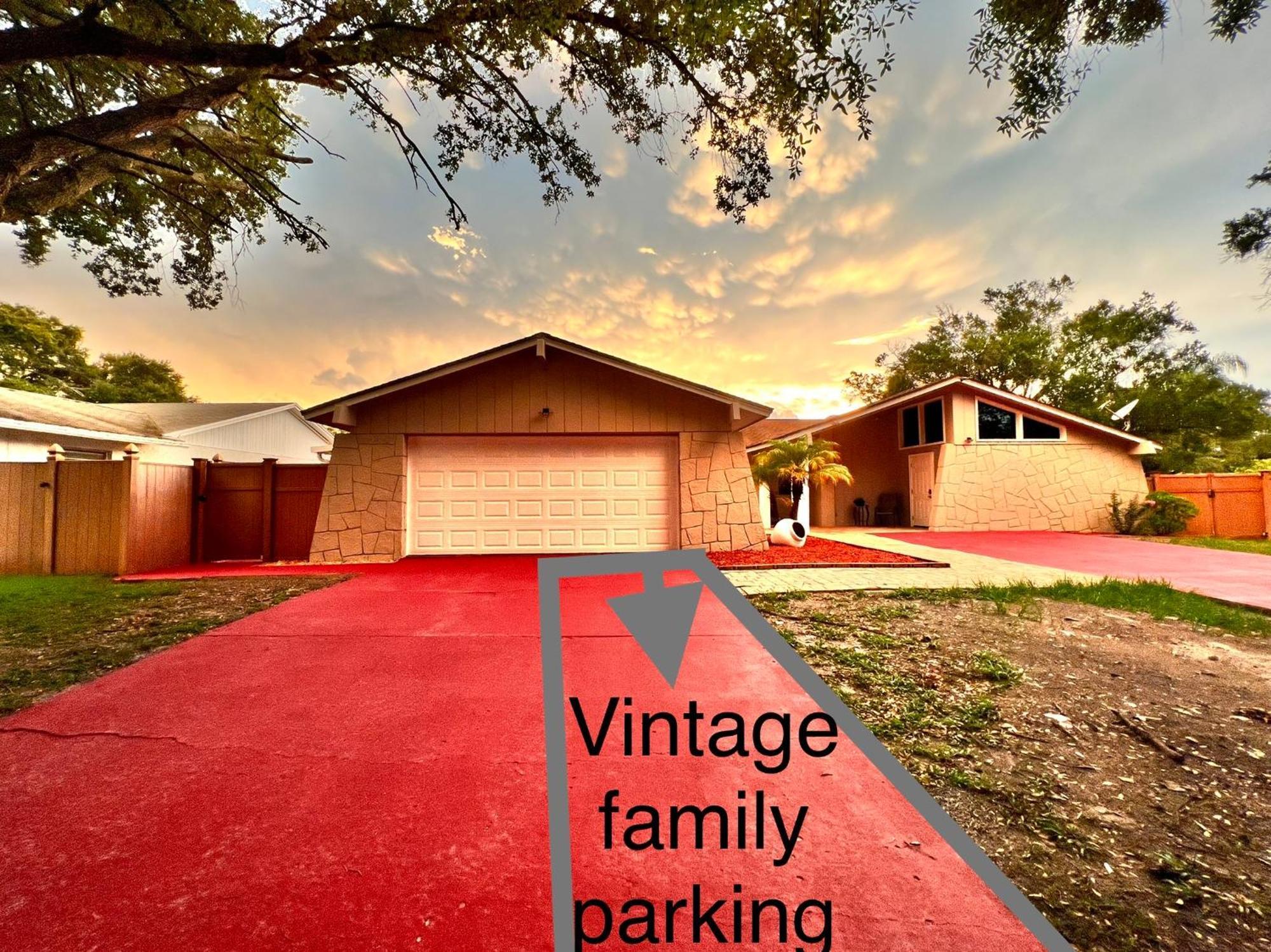 Vintage Family Scape + Heated Pool&Discount Villa Tampa Exteriör bild